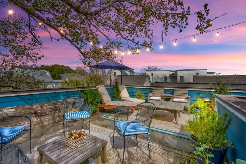 Elegant Sunlit Home With Private Rooftop Oasis تشارلستون المظهر الخارجي الصورة