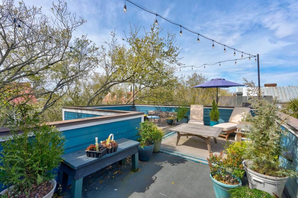 Elegant Sunlit Home With Private Rooftop Oasis تشارلستون المظهر الخارجي الصورة